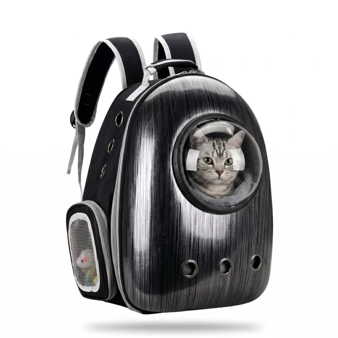 Pecco Kattenrugzak met Transparant Venster