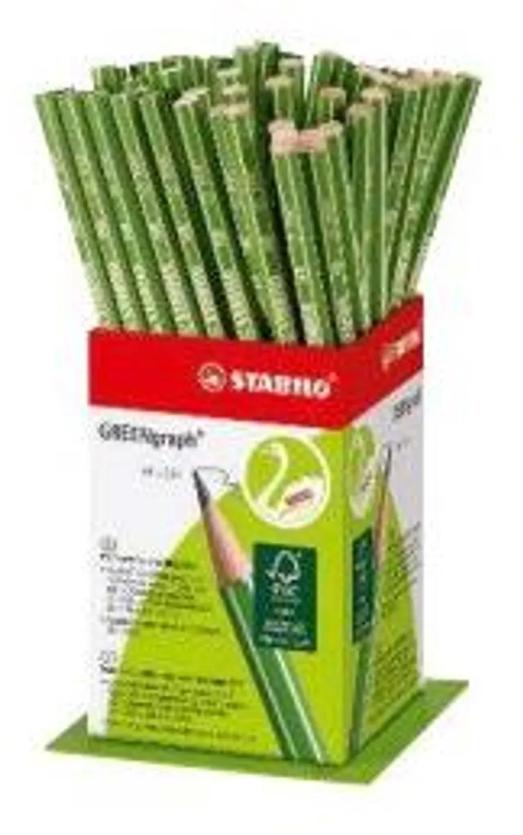 STABILO GREENgraph HB Potlood - 60 Stuks - afbeelding 5 van 5