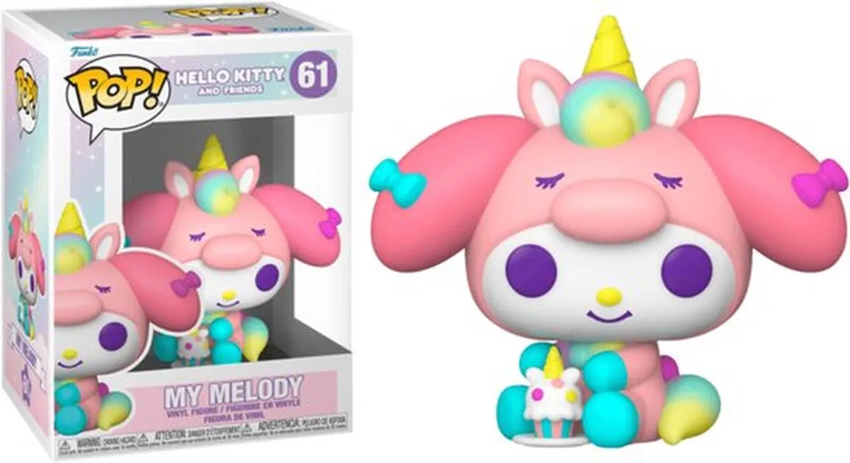 Funko Pop! Sanrio Hello Kitty My Melody Unicorn Party 65751