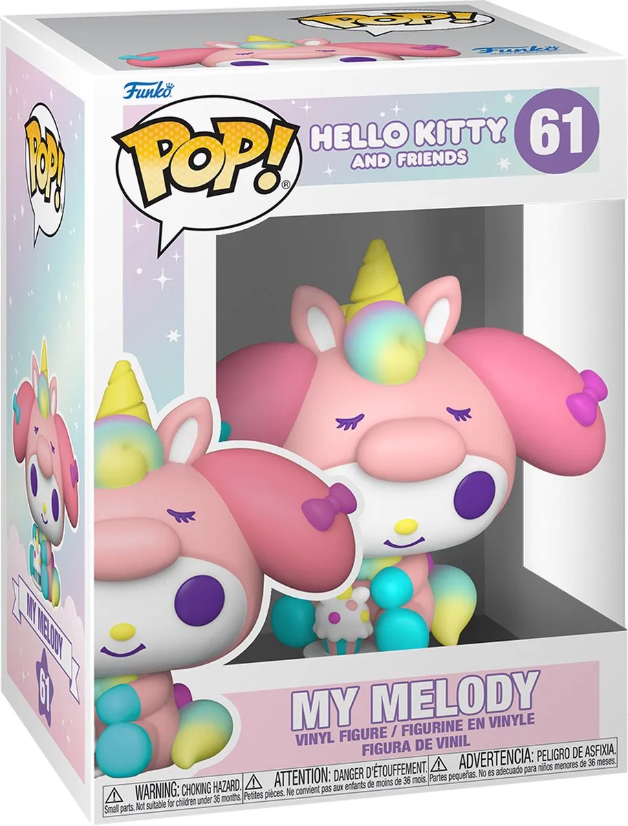 Funko Pop! Sanrio Hello Kitty My Melody Unicorn Party 65751