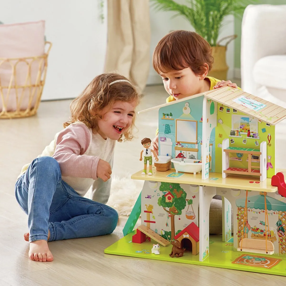 Hape Rock & Slide Huis Geluidseffecten