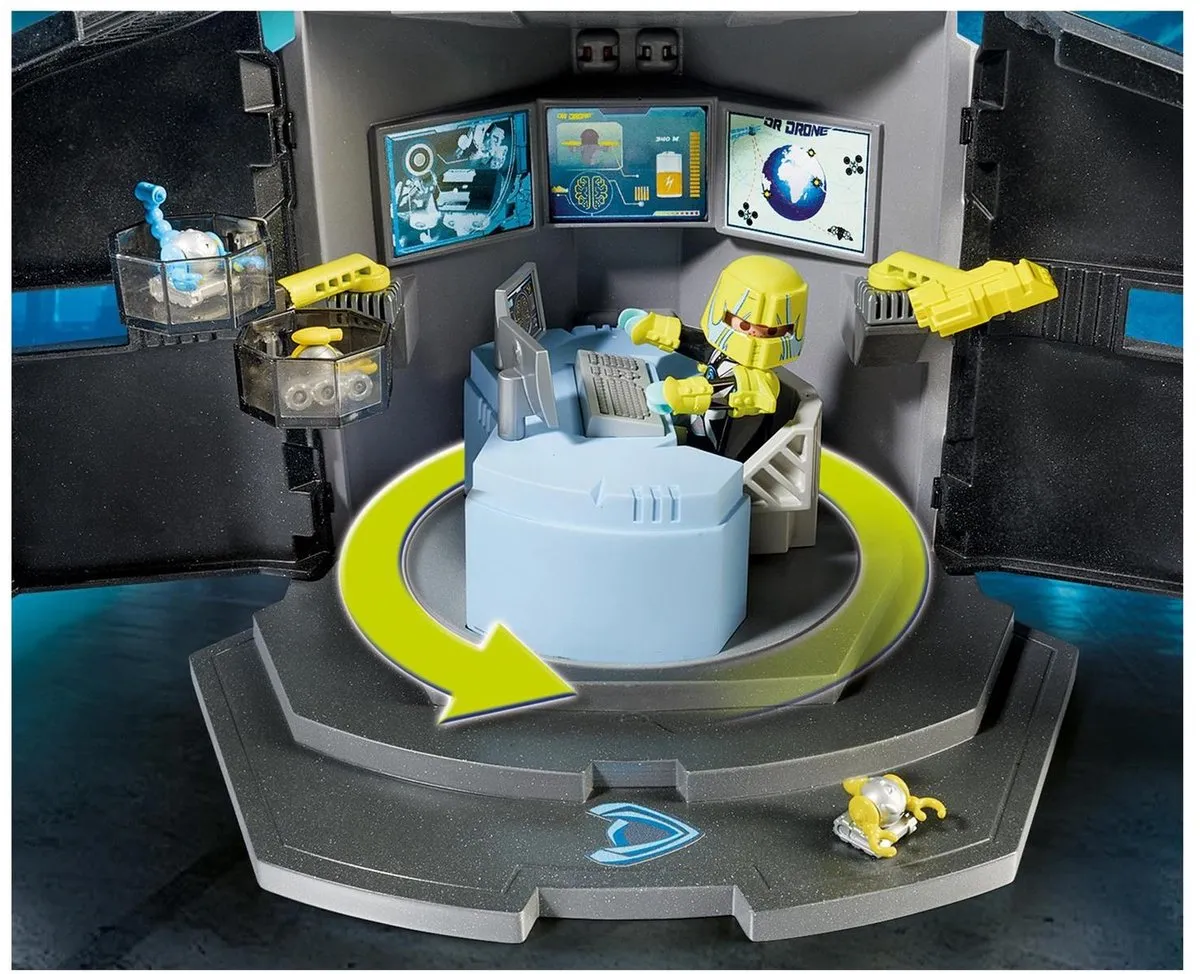 Playmobil Dr. Drone Commandocentrum 9250 - Multicolor