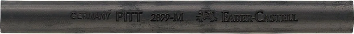 Faber-Castell Pitt Monochrome Houtskool Medium - FC-129900 - Zwart