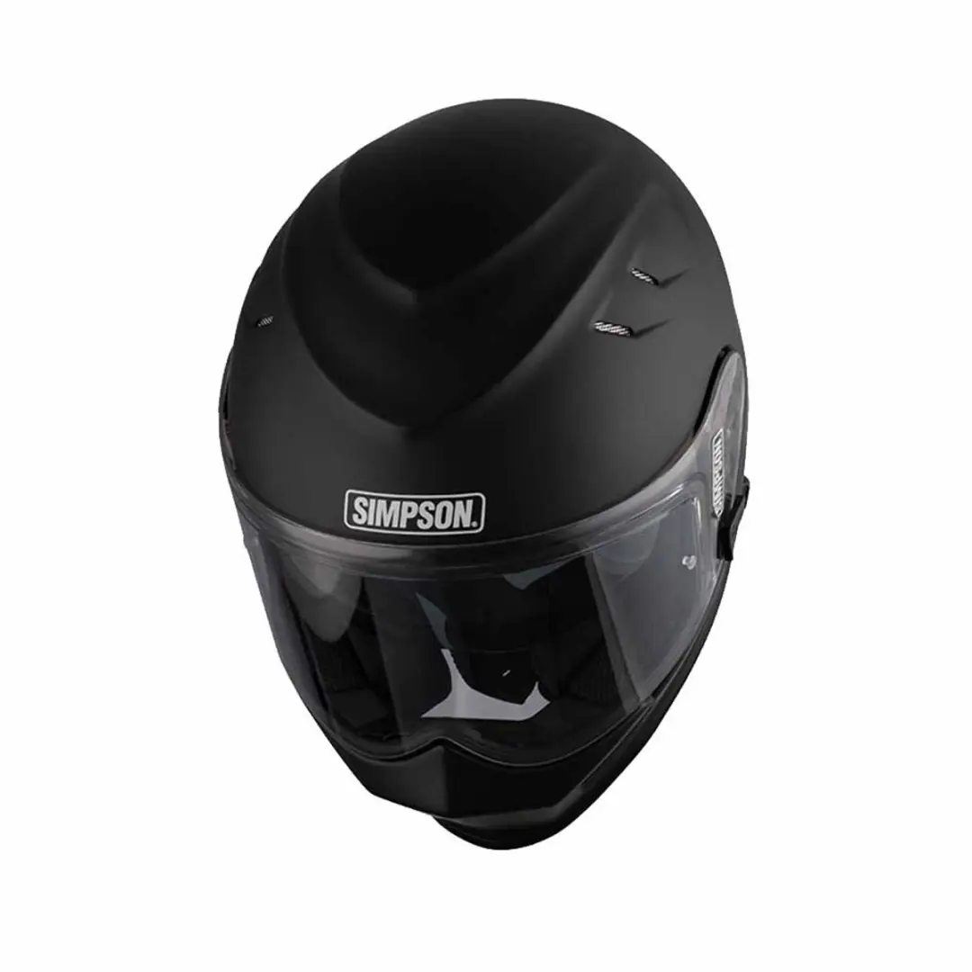 Simpson Venom Integraalhelm - L - Mat Zwart