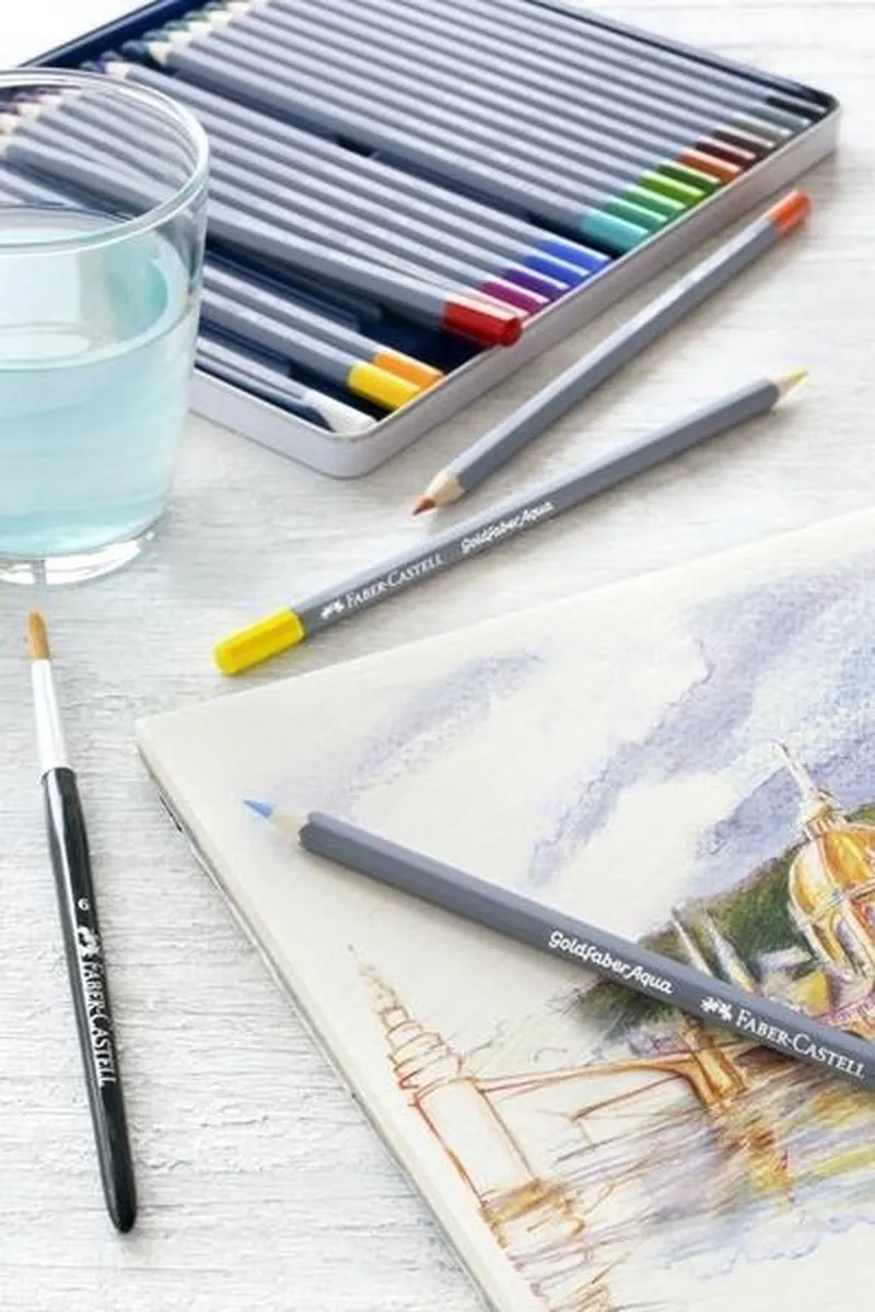 Faber-Castell Goldfaber Aquarel Kleurpotlood - 12 Stuks