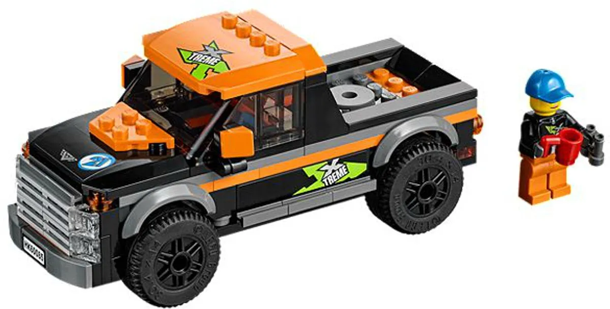 LEGO City 4x4 Met Speedboot 60085 - 301 Stukken - Oranje/Zwart