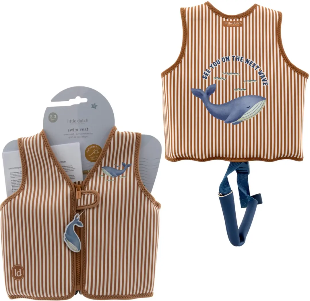 Little Dutch Zwemvest Ocean World - 2-3 Jaar - Bruin - afbeelding 2 van 6