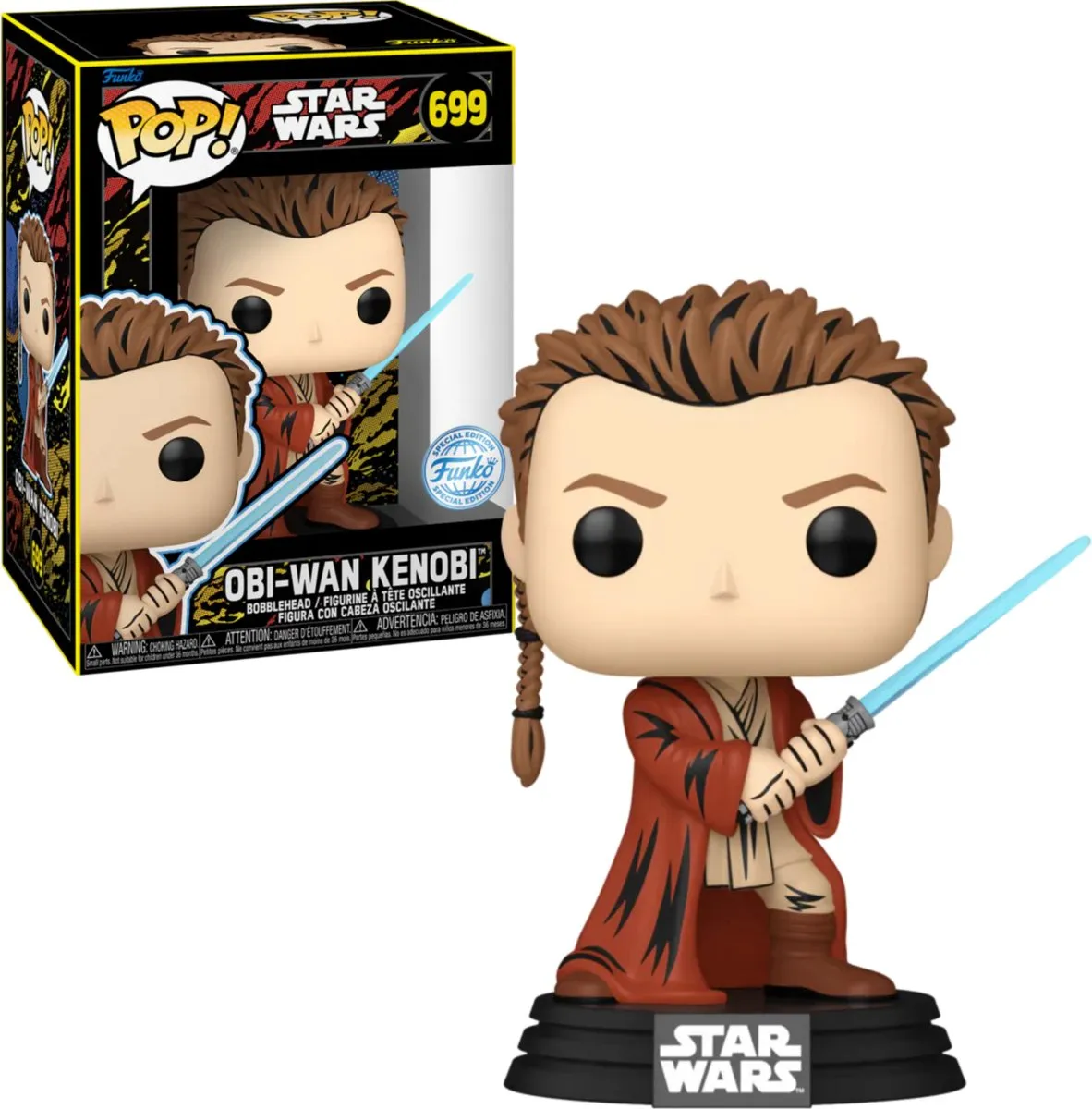 Funko Pop! Star Wars Obi-Wan Kenobi #699 Retro Series