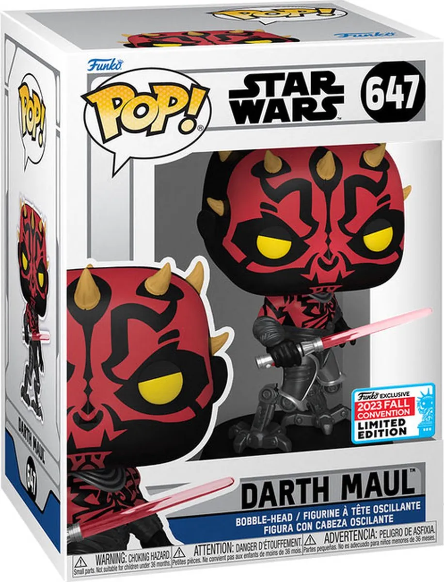 Funko POP! Darth Maul Cybernetic Legs NYCC 2023 - Multi