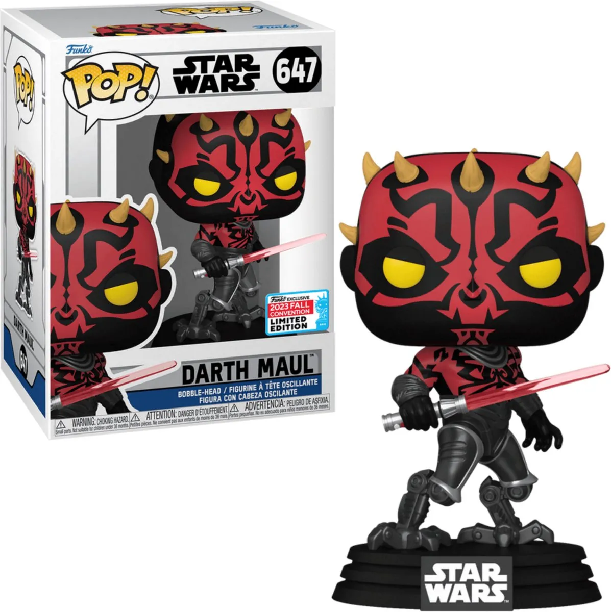 Funko POP! Darth Maul Cybernetic Legs NYCC 2023