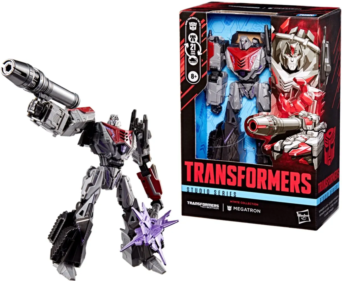 Hasbro Transformers Studio Series Voyager Megatron HASG1790 - Action Figuur - 16cm - Multi