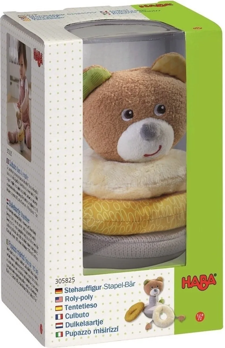 Haba Tuimelaar Stapelbare Beer Junior Multicolor