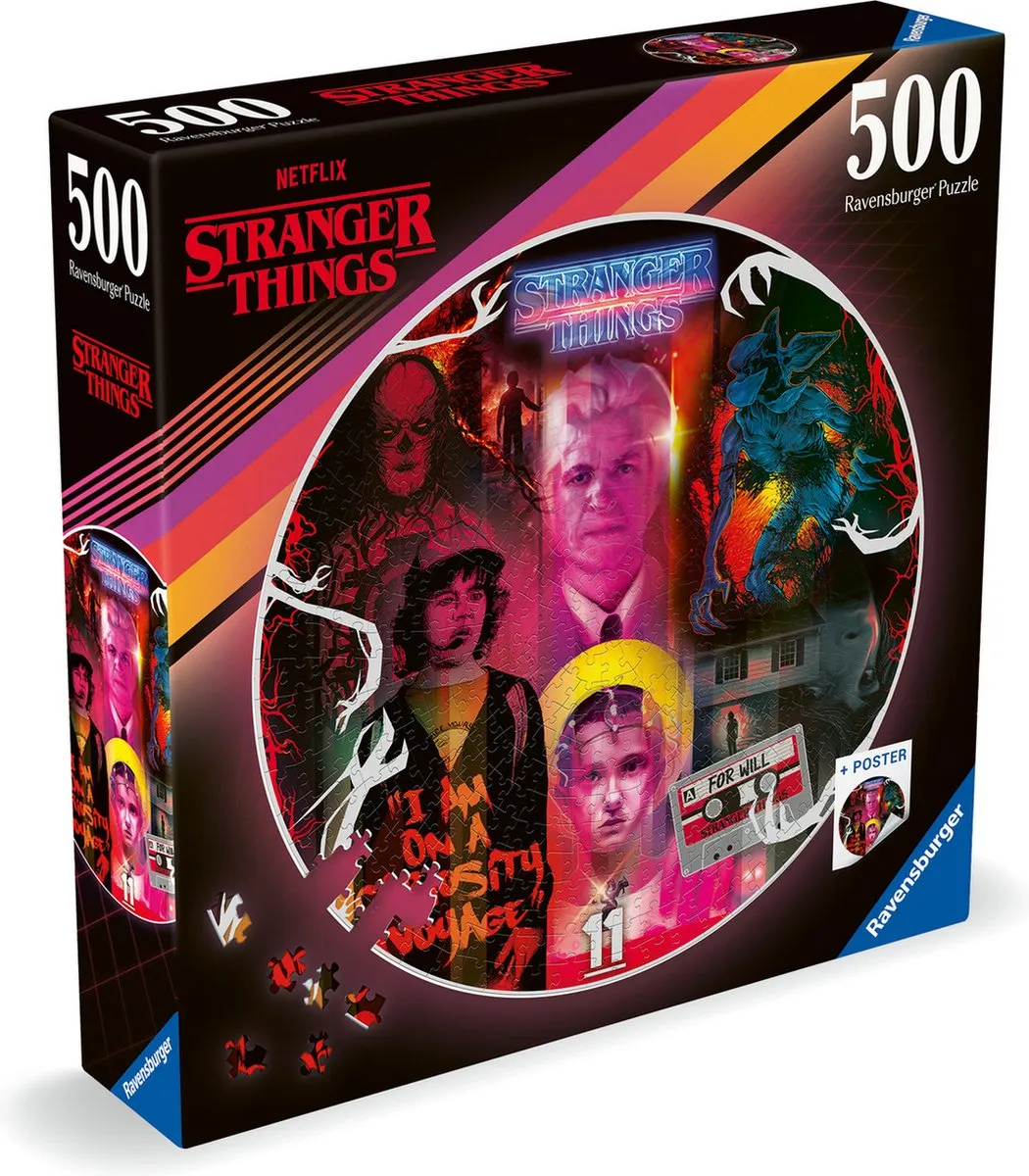 Ravensburger Stranger Things Legpuzzel 500 Stuks - 12001227