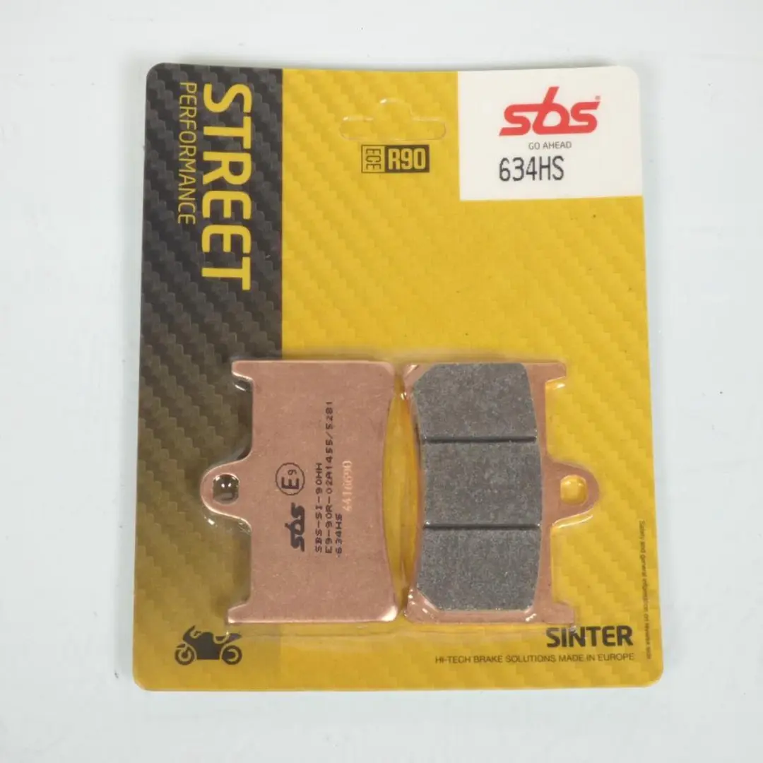 SBS 634HS Gesinterde Remblokken - Goud