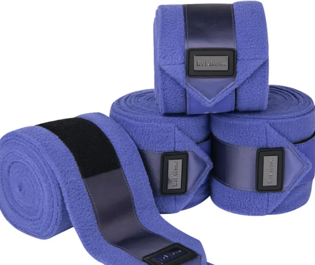 Lemieux Spectrum Polo Bandages - Navy/Bluebell L - 4 Stuks - afbeelding 3 van 4