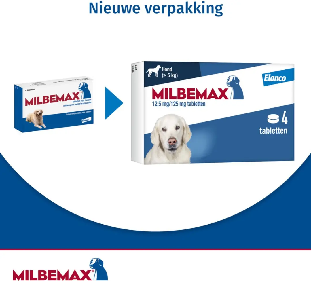 Milbemax Hond Anti-wormenmiddel 4 tabletten - 10-75 kg - afbeelding 6 van 6