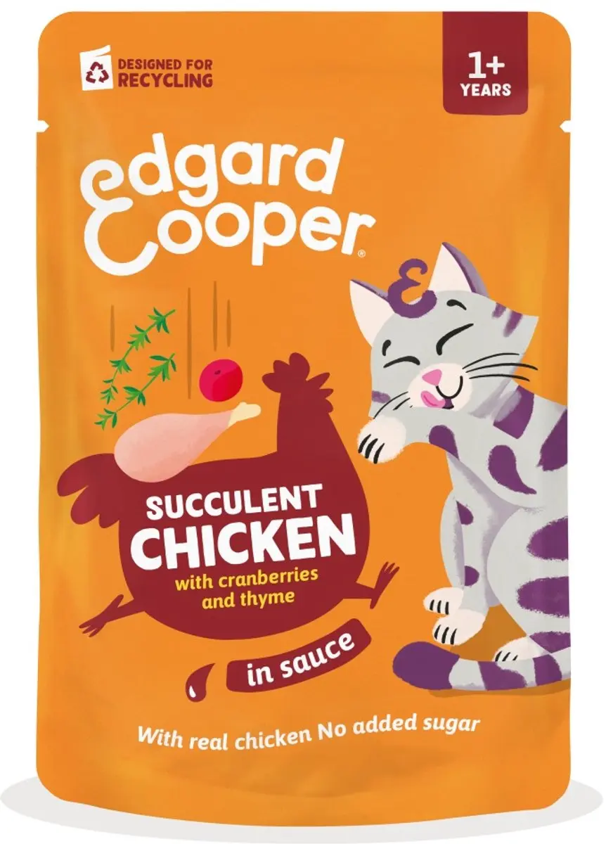 Edgard & Cooper Kip in Saus 85g