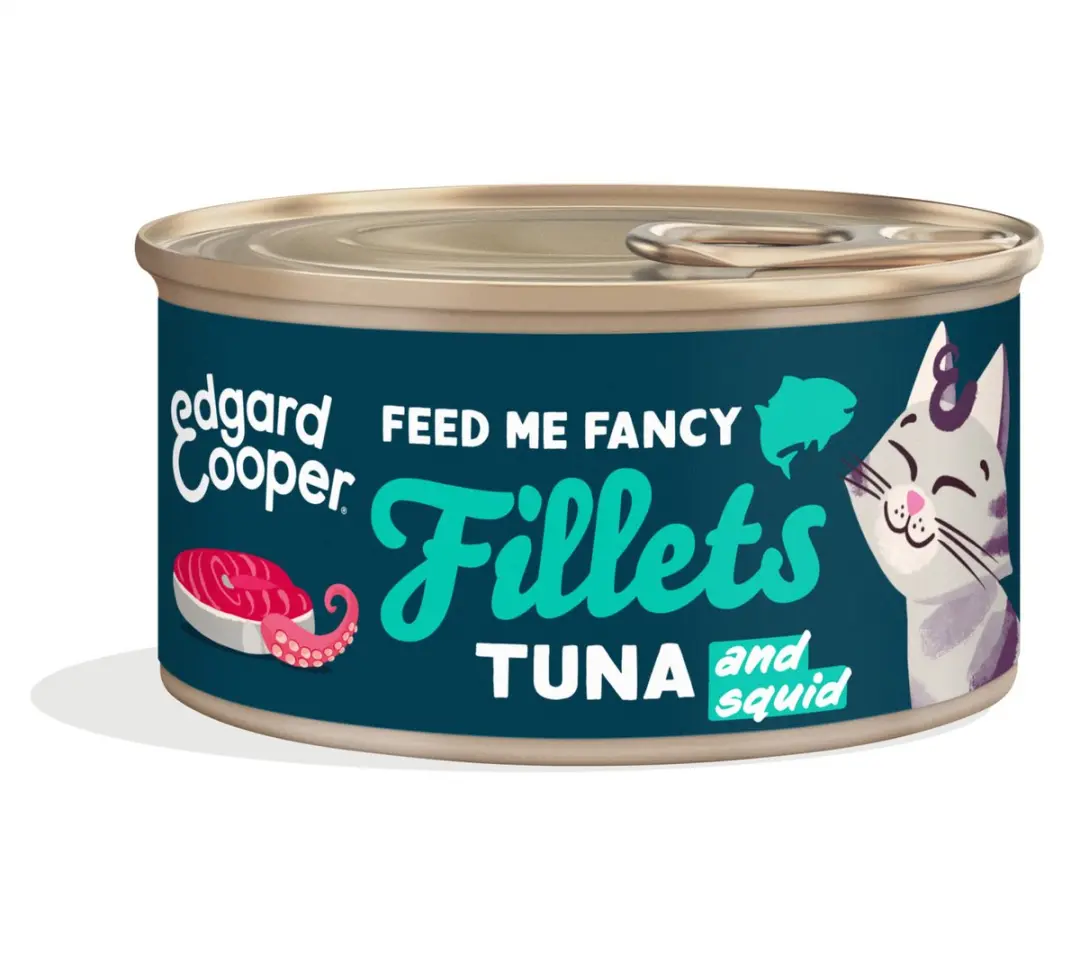 Edgard & Cooper Kattenvoer Fillets Tonijn 70g
