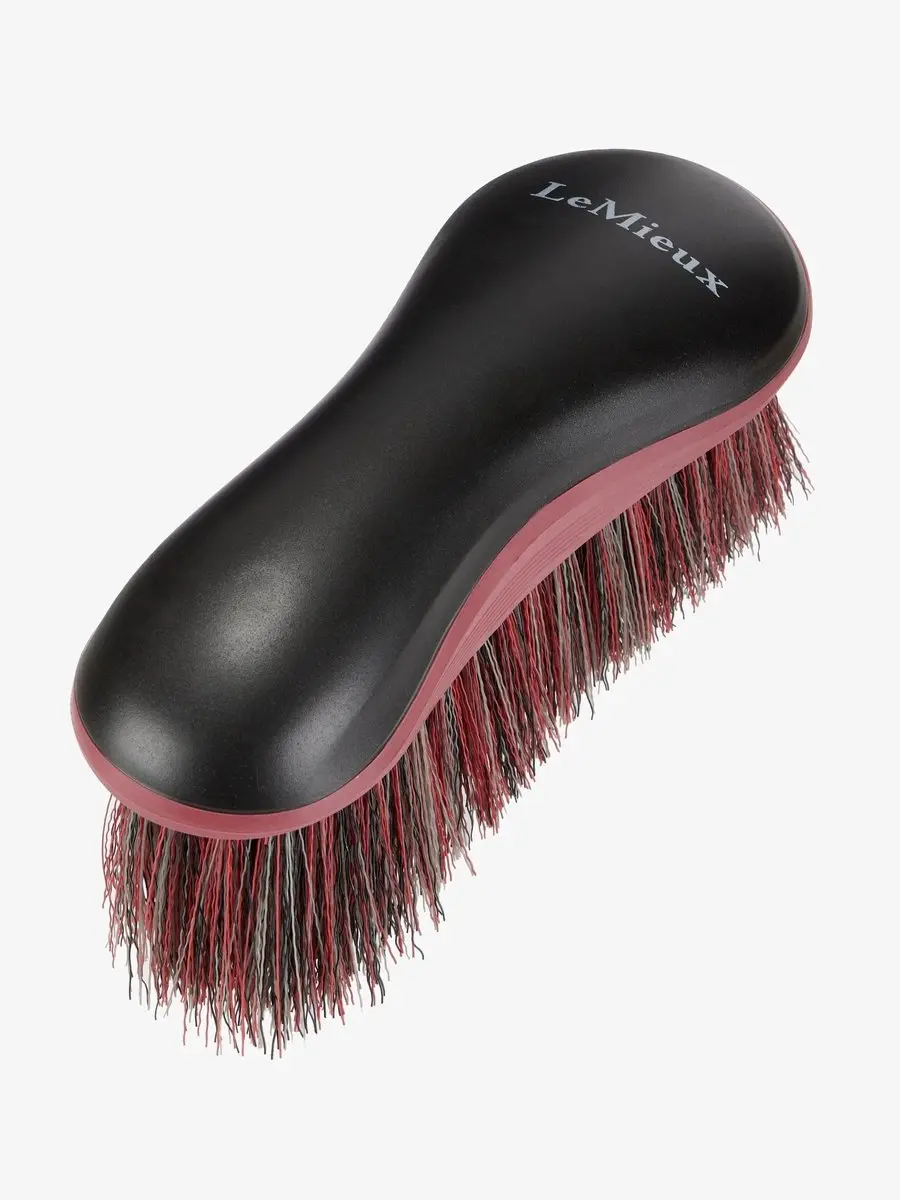 LeMieux Flicky Brush Zwart/Rood