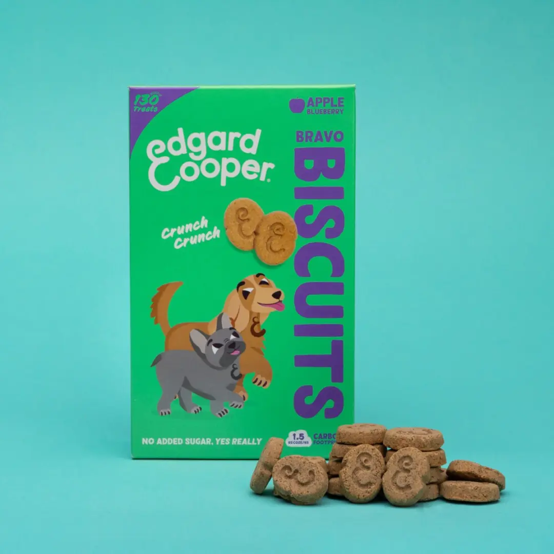 Edgard & Cooper Adult Biscuit Appel & Blueberry 400g - 7 Stuks
