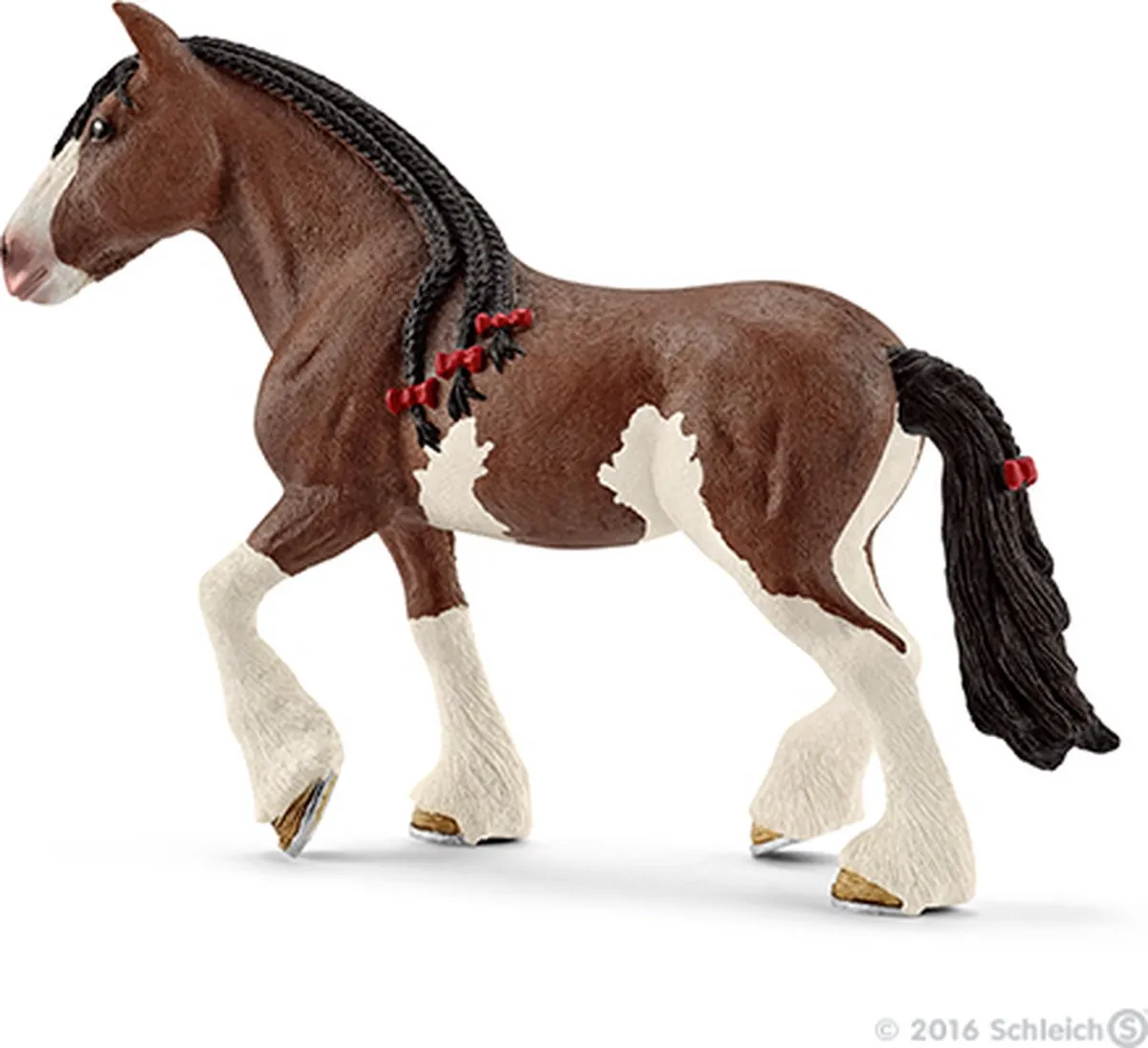 Schleich Farm World Clydesdale Merrie Speelfiguur 13809