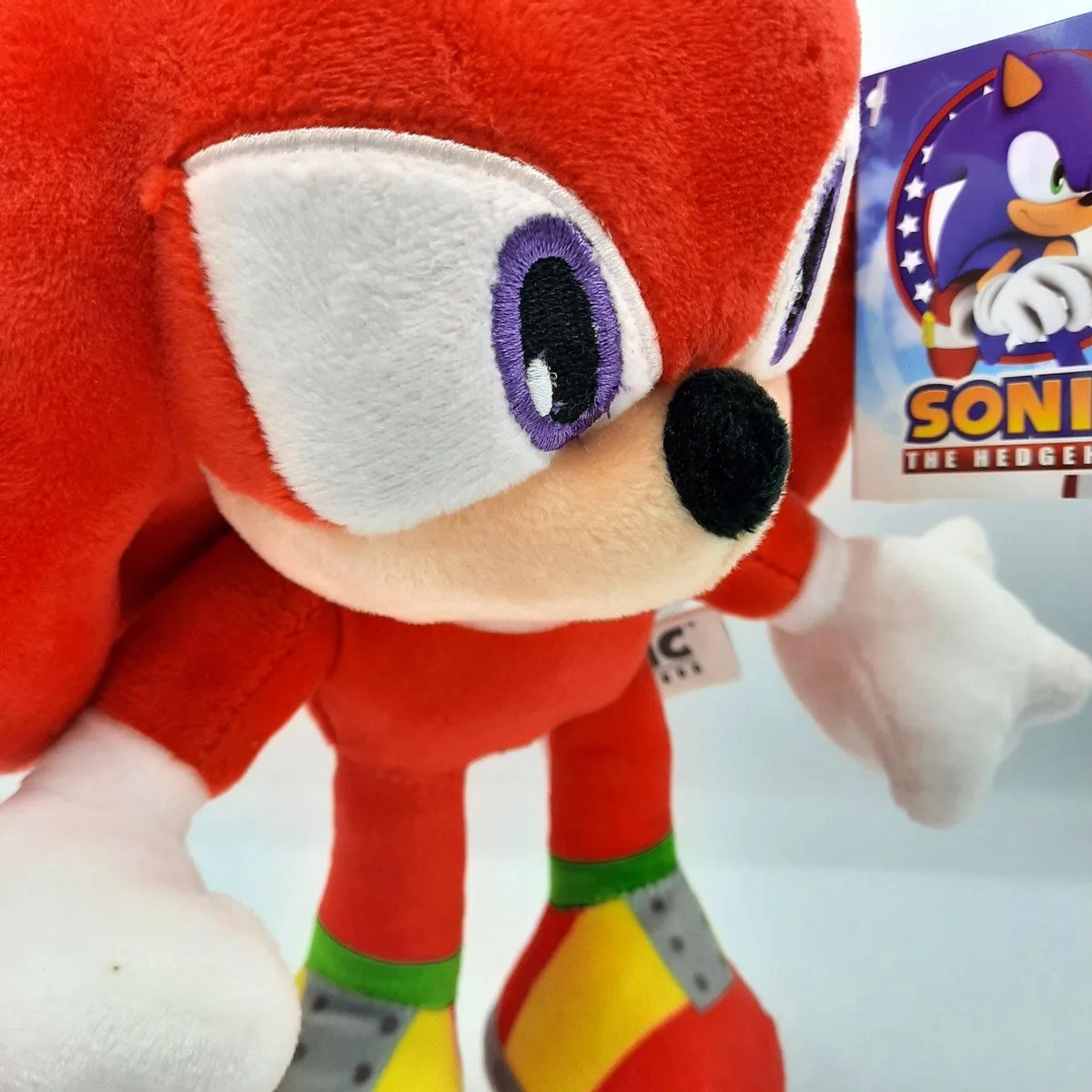 Sega Sonic Knuckles Knuffel Pluche - Rood 30cm