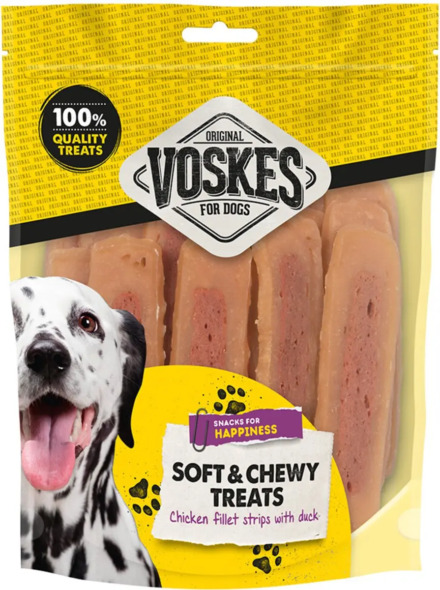 Voskes Hondensnacks Kipfilet & Eend