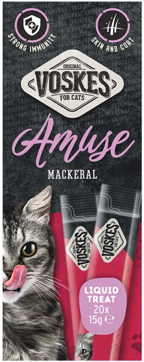 Voskes Kattensnack Liquid Treat Makreel