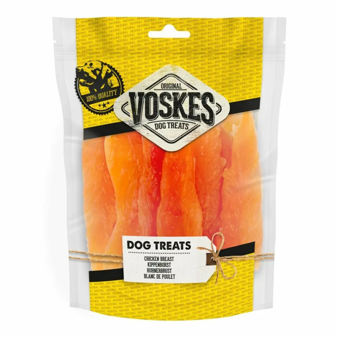 Voskes Hondensnack Kippenborst 400g