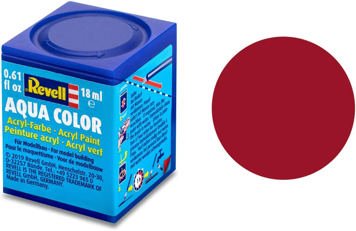 Revell Hobbyverf Acryl Aqua #36 Carmine Red