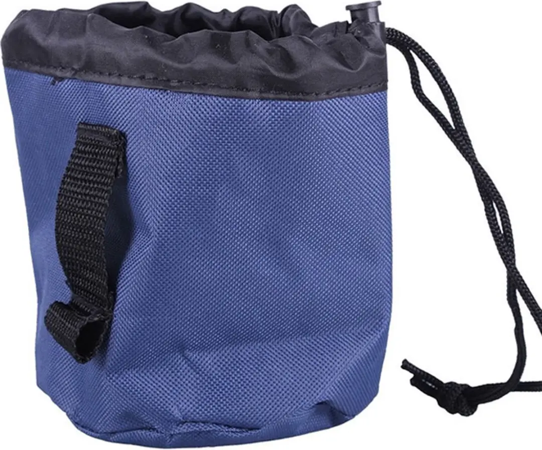 QHP Treat Bag Beloningstasje Navy Grijs - afbeelding 3 van 6