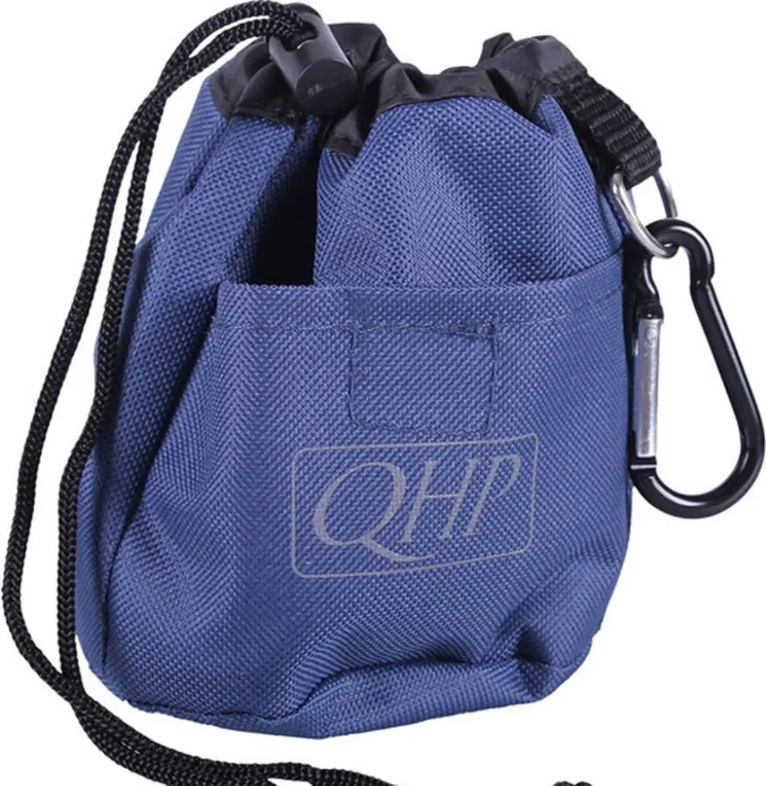 QHP Treat Bag Beloningstasje Navy Grijs - afbeelding 6 van 6