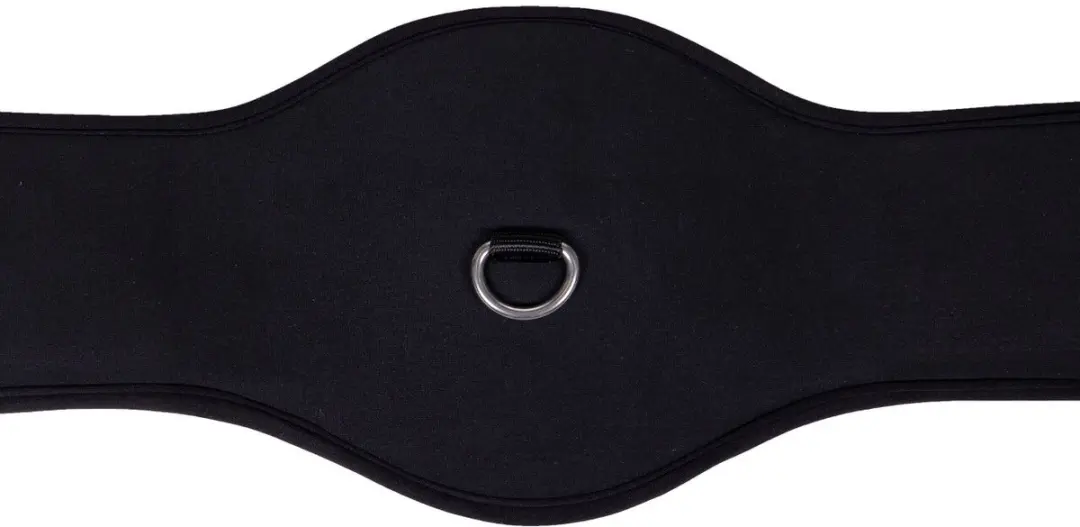 QHP Dressuursingel Memory 55cm - Zwart - afbeelding 5 van 6