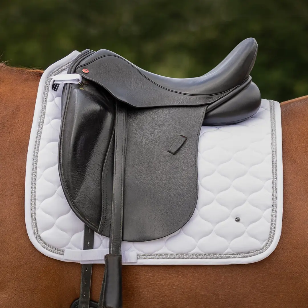 Qhp Zadeldek Qhp Sparkle Dressuur Wit