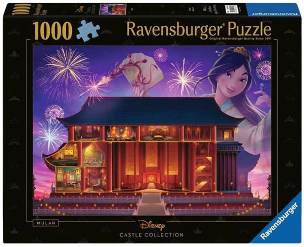 Ravensburger Disney Castles Mulan Puzzel 1000 Stuks