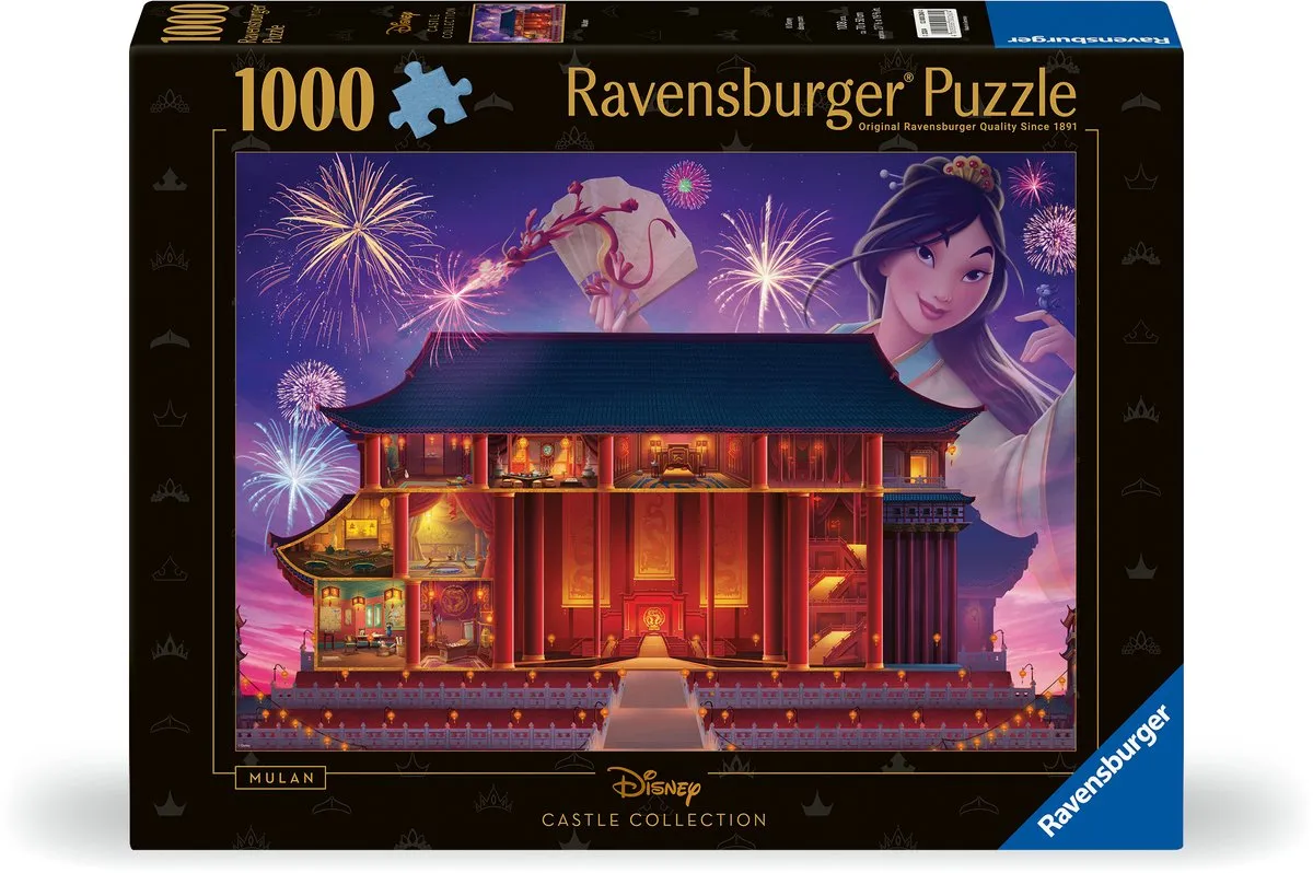 Ravensburger Disney Castles Mulan Puzzel 1000 Stuks
