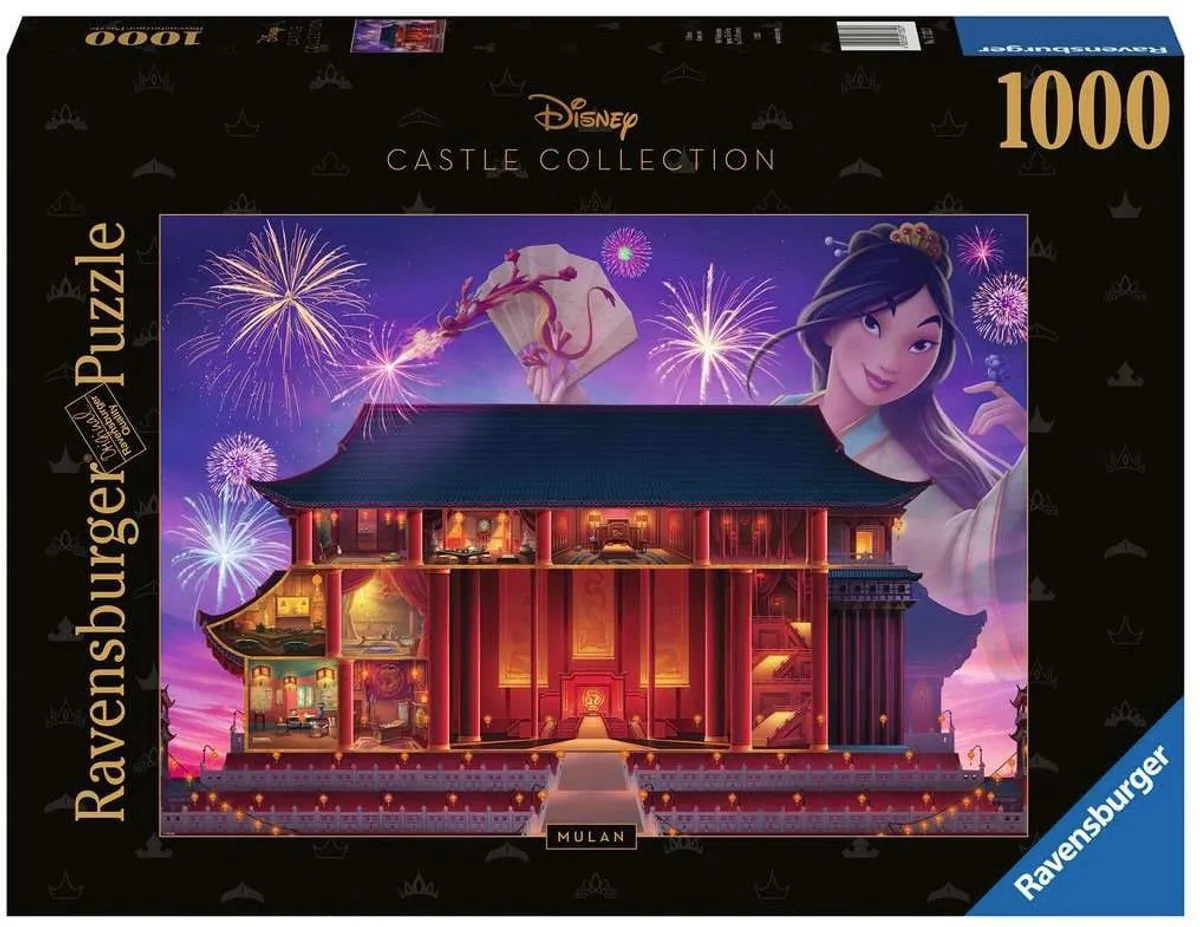 Ravensburger Disney Castles Mulan Puzzel 1000 Stuks