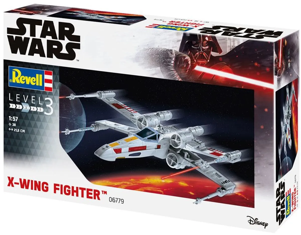 Revell Star Wars X-wing Fighter 06779 Modelbouwpakket - 1:57 - Multi