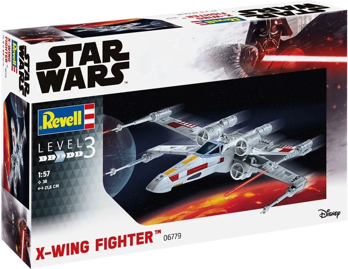 Revell Star Wars X-wing Fighter 06779 Modelbouwpakket - 1:57 - Multi