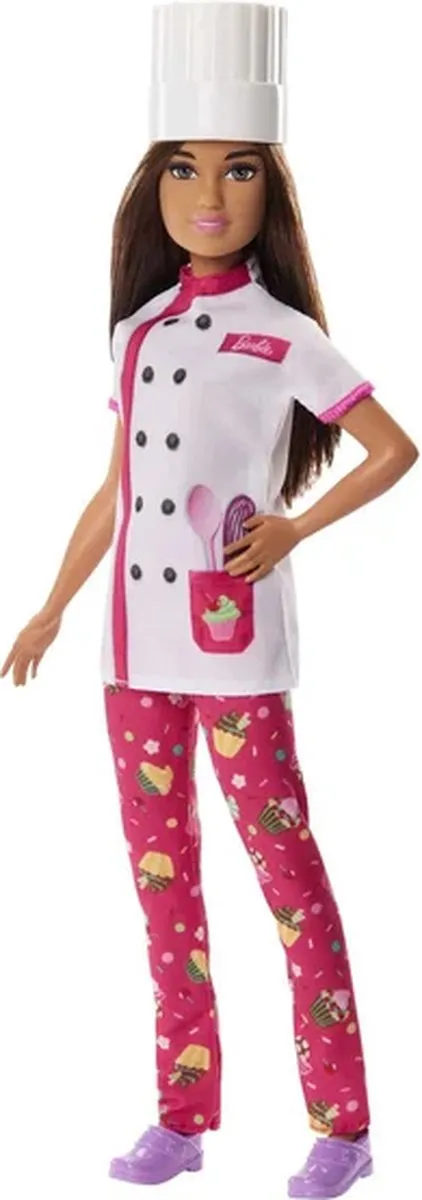 Barbie Chef Patisserie Modepop HKT67 - 34cm - Multicolor