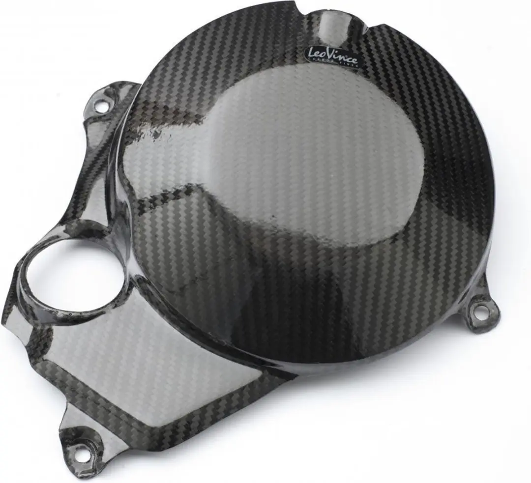 Cache carter embrayage carbone Leovince pour moto Kawasaki 1000 Zx-10 R Ninja 20