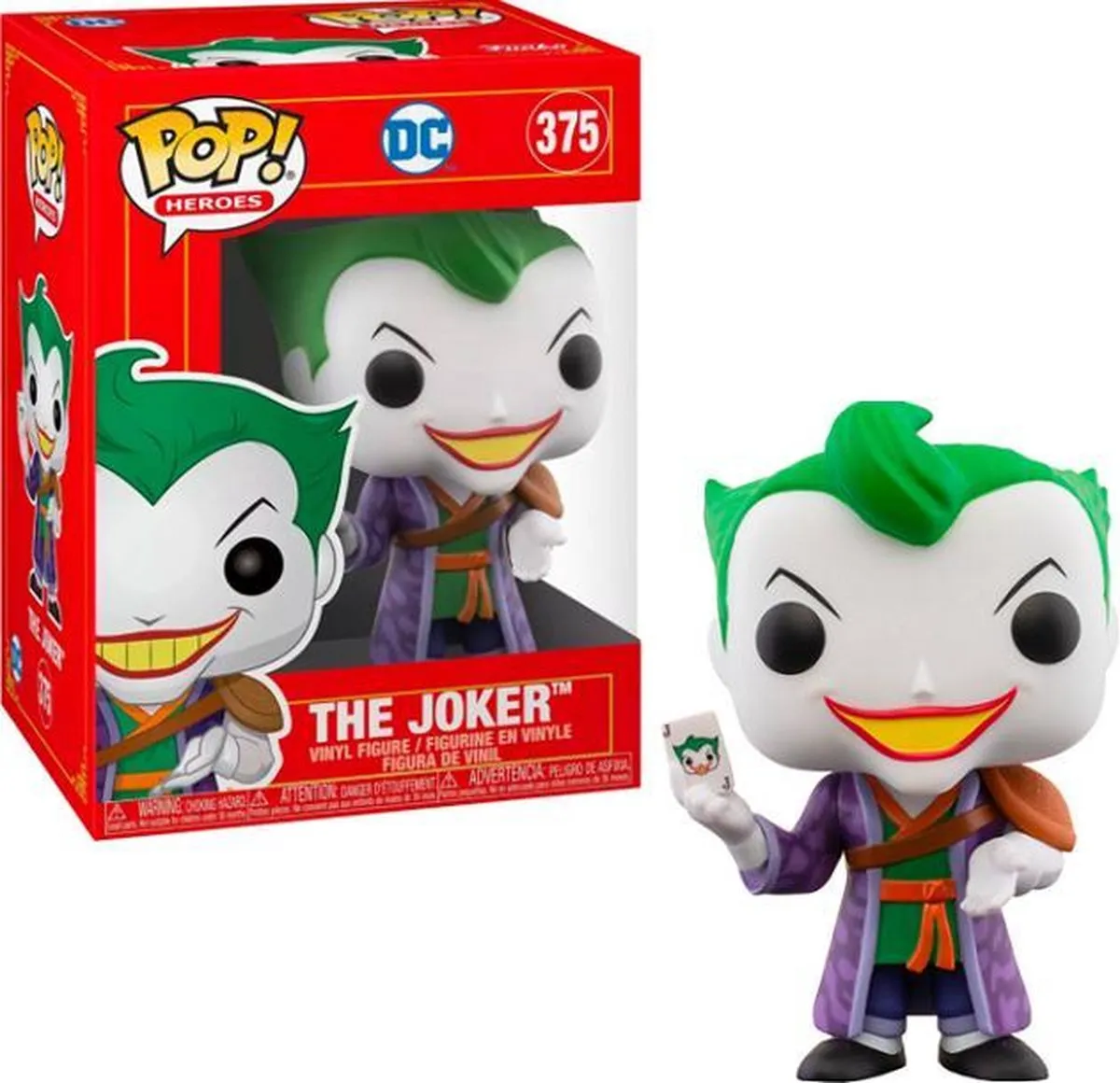 Funko Pop! Heroes DC Comics Imperial Palace Joker - Bonte kleuren - afbeelding 5 van 5