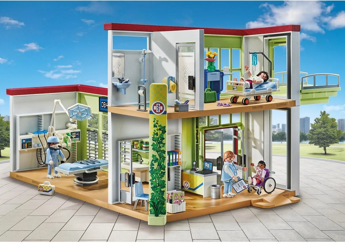 Playmobil Ziekenhuis & Kraamafdeling - Multicolor