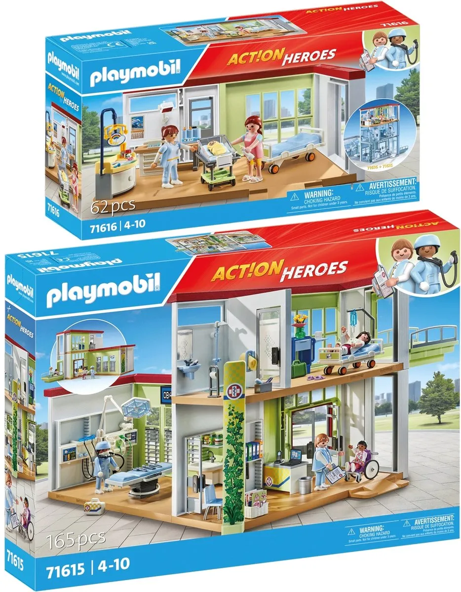 Playmobil Ziekenhuis & Kraamafdeling