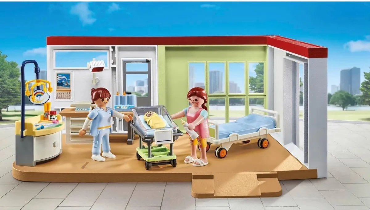 Playmobil Ziekenhuis & Kraamafdeling - Multicolor