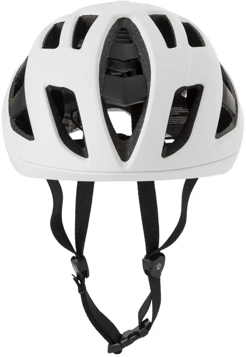 AGU Sleek Fietshelm Wit - 58-61cm - 10 Ventilatieopeningen - afbeelding 6 van 6