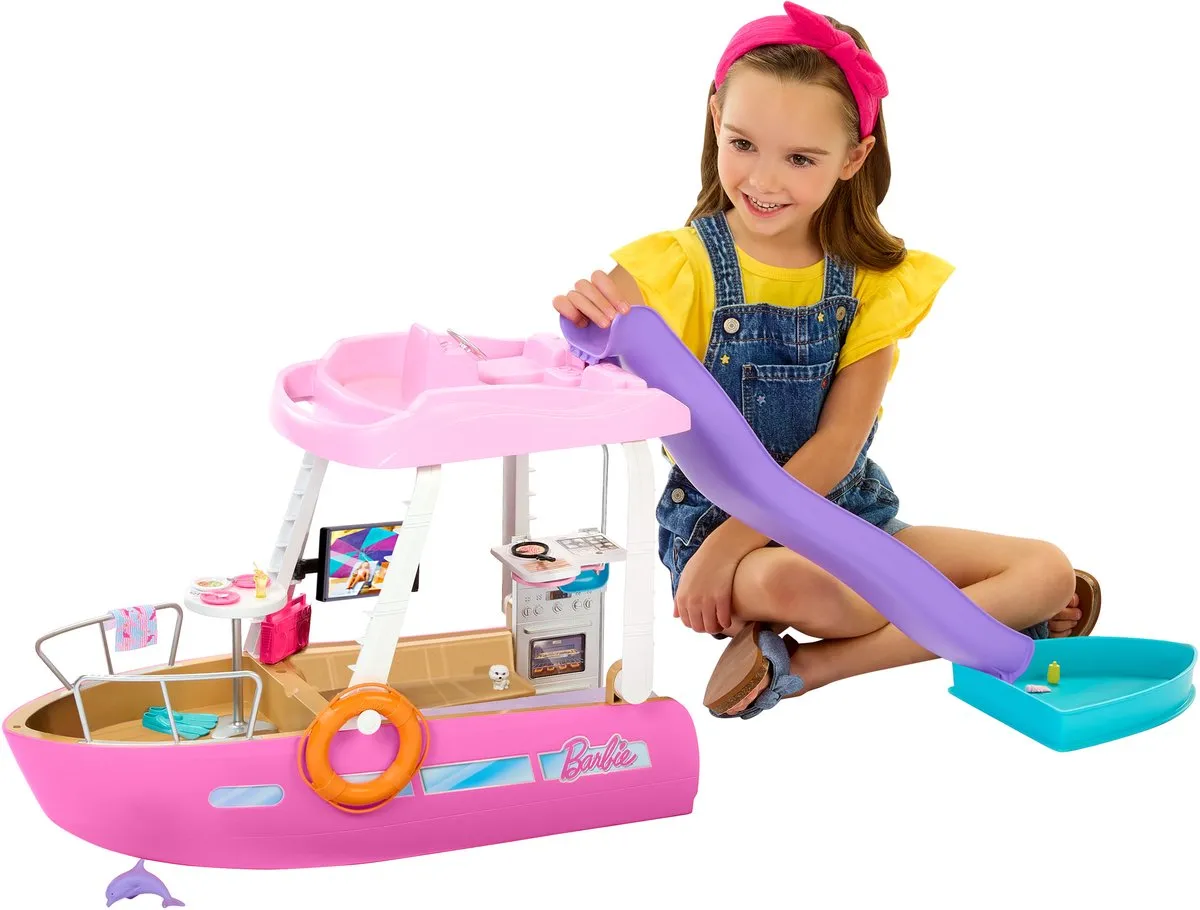 Barbie Droomboot Speelset HJV37