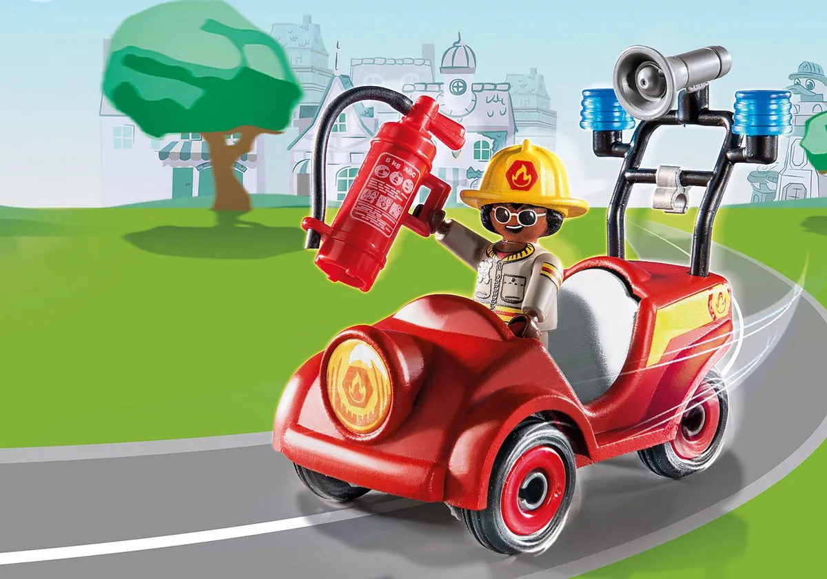 Playmobil Duck on Call Mini-brandweerwagen 70828 - afbeelding 6 van 6