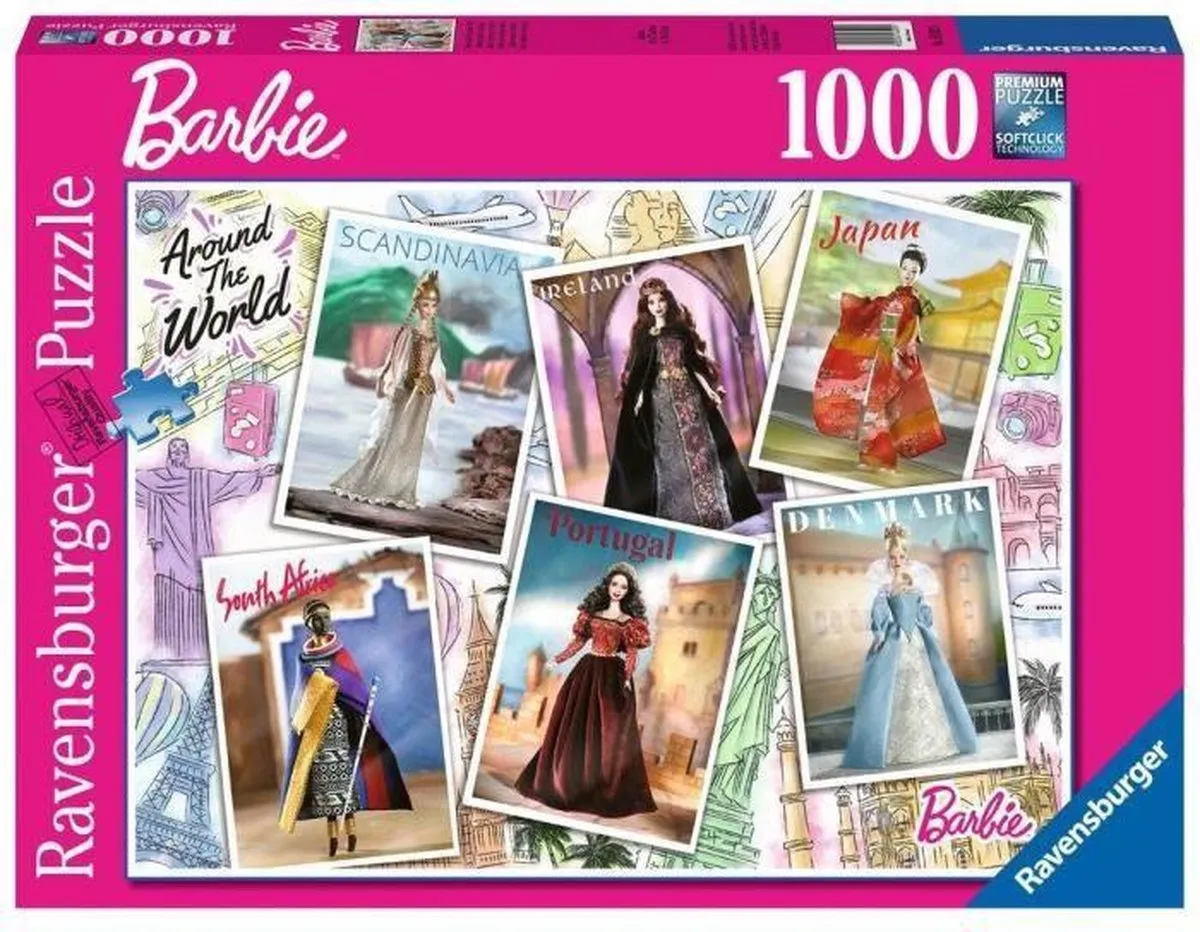 Ravensburger Barbie Puzzel 1000 Stuks