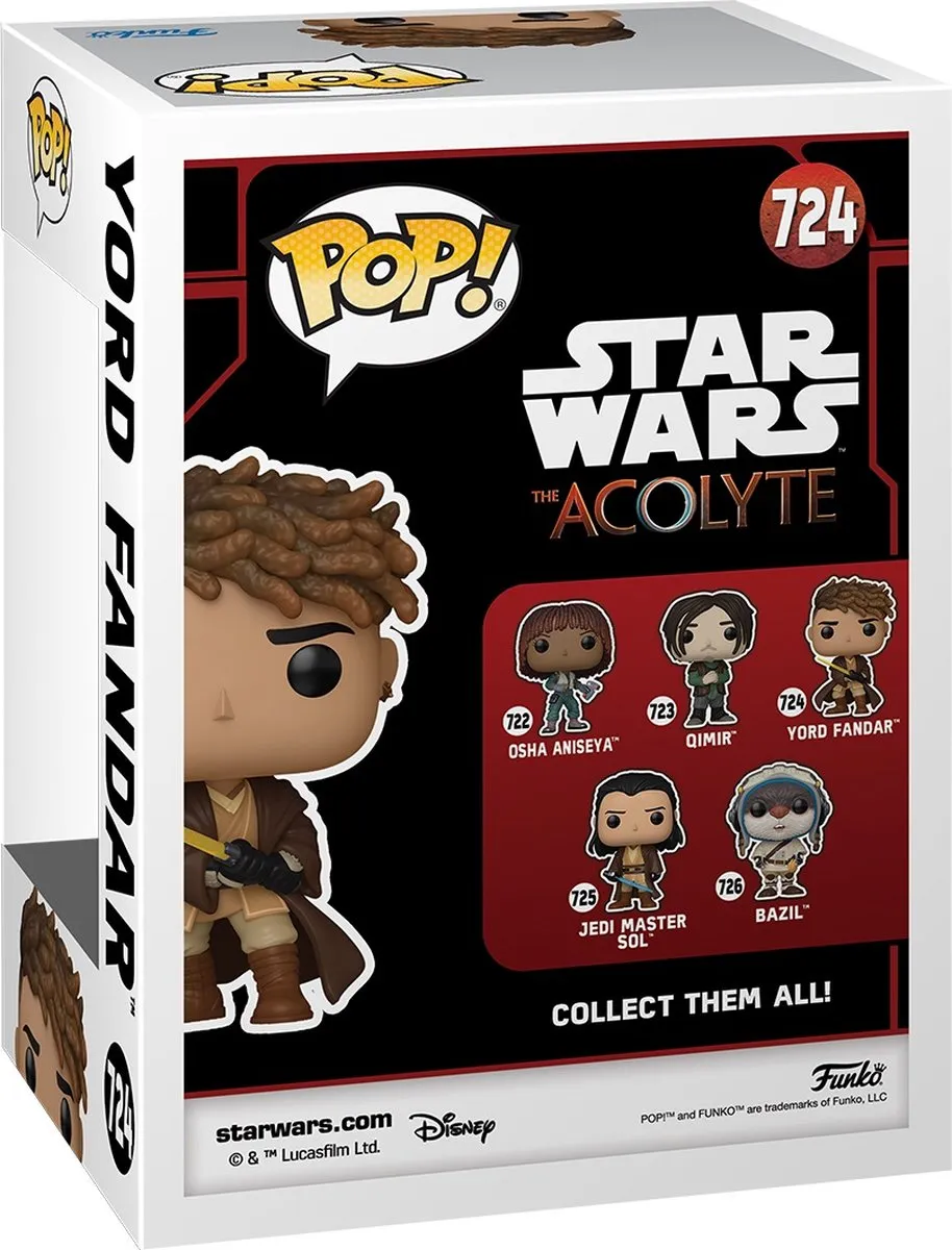 Funko Pop! Star Wars The Acolyte Yord Fandar 79757 - Meerkleurig